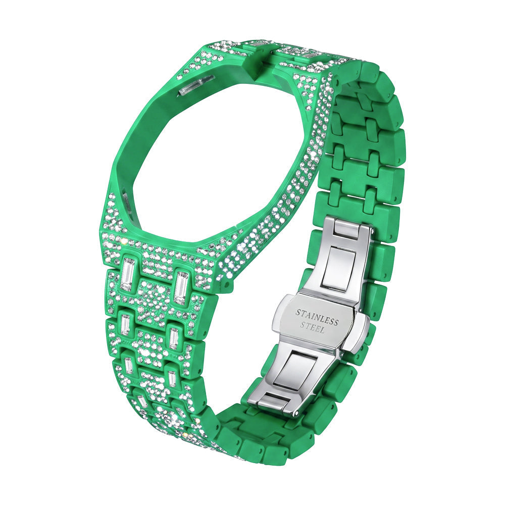 [Aetheris]Royal Oak Pop Exclusive Bioceramic Case & Bioceramic Strap Full Diamond