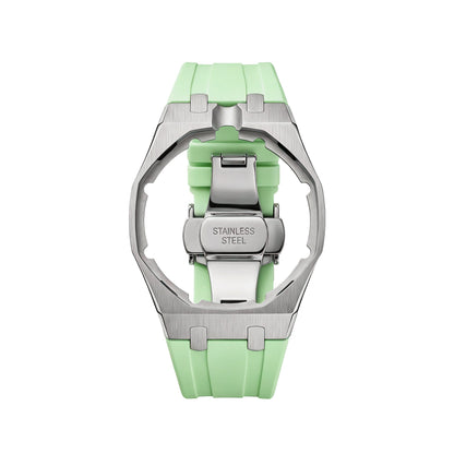 [Aetheris]Royal Oak Pop Exclusive Stahlgehäuse und Silikonarmband mit Wiege