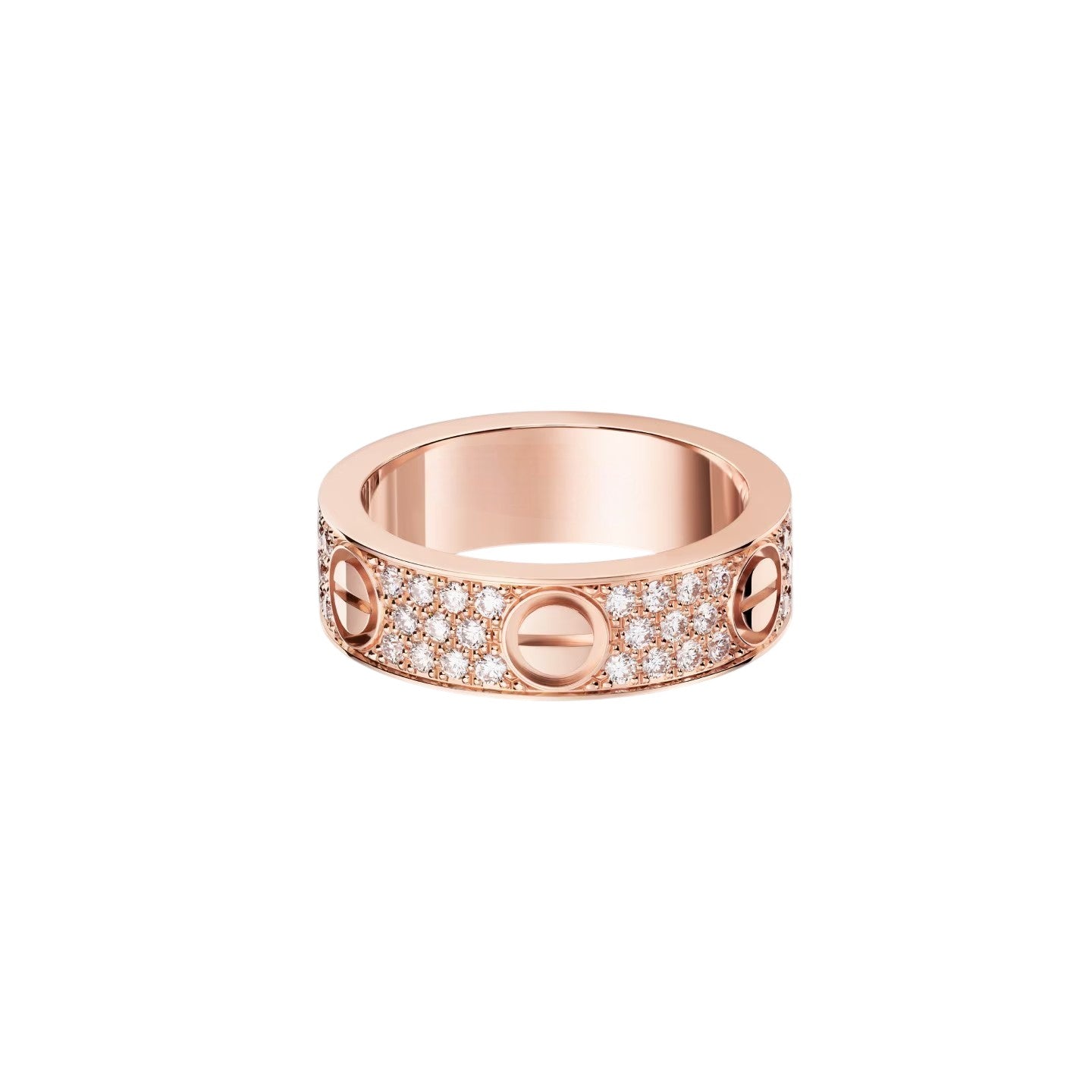 [Aetheris]LOVE 5.5MM FULL-PAVÉ DIAMOND RING
