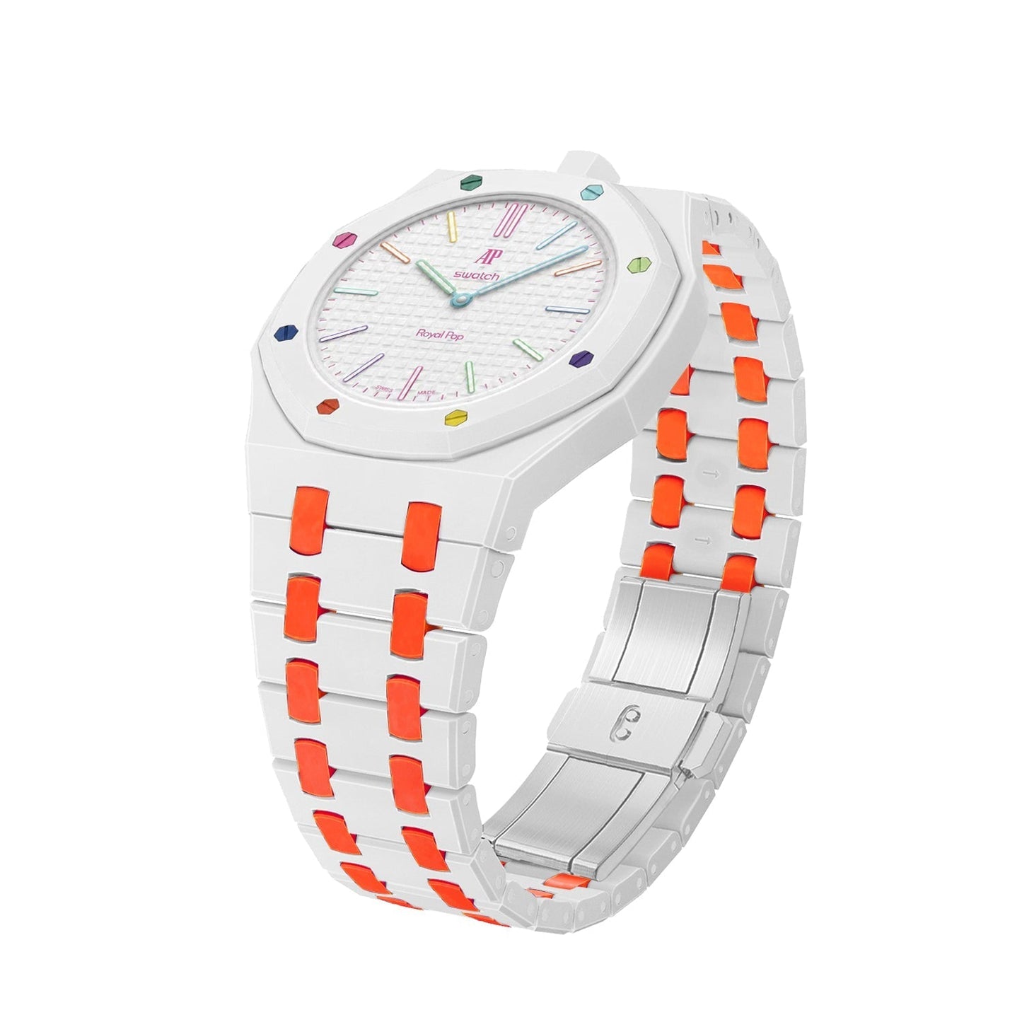 [Aetheris]Royal Oak Pop Exclusive Bioceramic Case & Bioceramic Strap Mix Color
