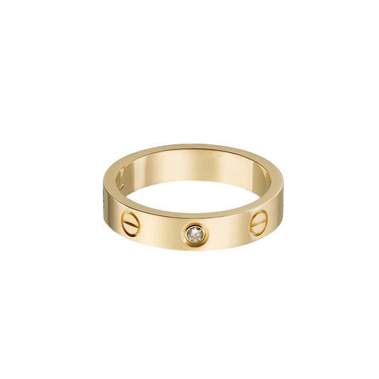 [Aetheris]LOVE 4MM 1 DIAMOND RING