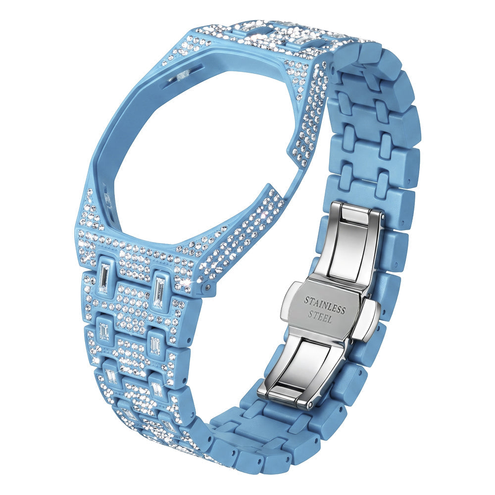 [Aetheris]Royal Oak Pop Exclusive Bioceramic Case & Bioceramic Strap Full Diamond