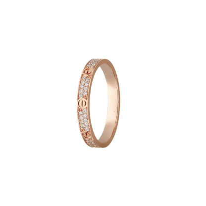 [Aetheris]LOVE 2,6MM PAVÉ DIAMANTENRING