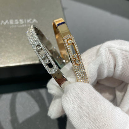 [Aetheris]MOVE NOA PAVÉ DIAMOND BANGLE BRACELET