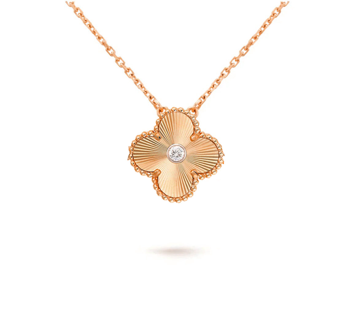 [Aetheris] 15MM KLEEBLÜTEN-DIAMANT-ANHÄNGER-KOLLEKTION