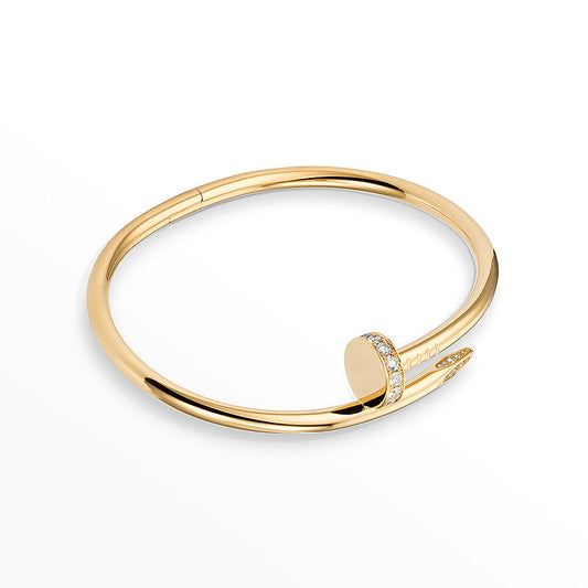 [Aetheris]JUSTE UN CLOU 3.5MM CLASSIC DIAMOND BANGLE