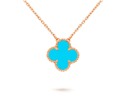 [Aetheris] 15MM KLEEBLUMEN ANHÄNGER KETTE KOLLEKTION