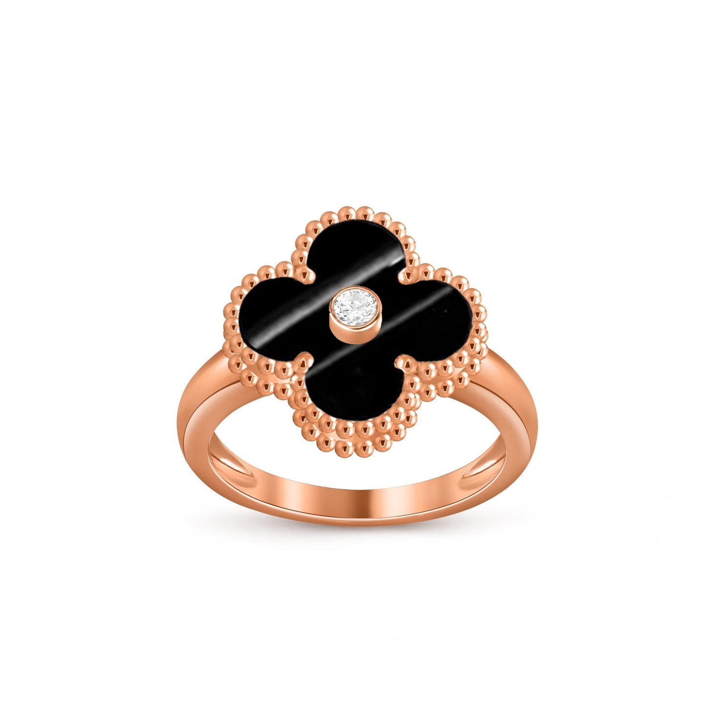 [Aetheris]KLEEBRETT-DIAMANT-AKZENT-RINGKOLLEKTION AUS ROSÉGOLD