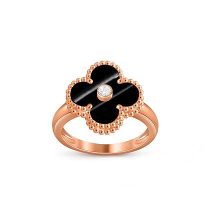 [Aetheris]KLEEBRETT-DIAMANT-AKZENT-RINGKOLLEKTION AUS ROSÉGOLD