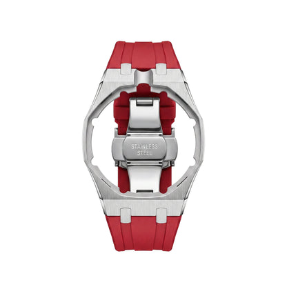 [Aetheris]Royal Oak Pop Exclusive Stahlgehäuse und Silikonarmband mit Wiege