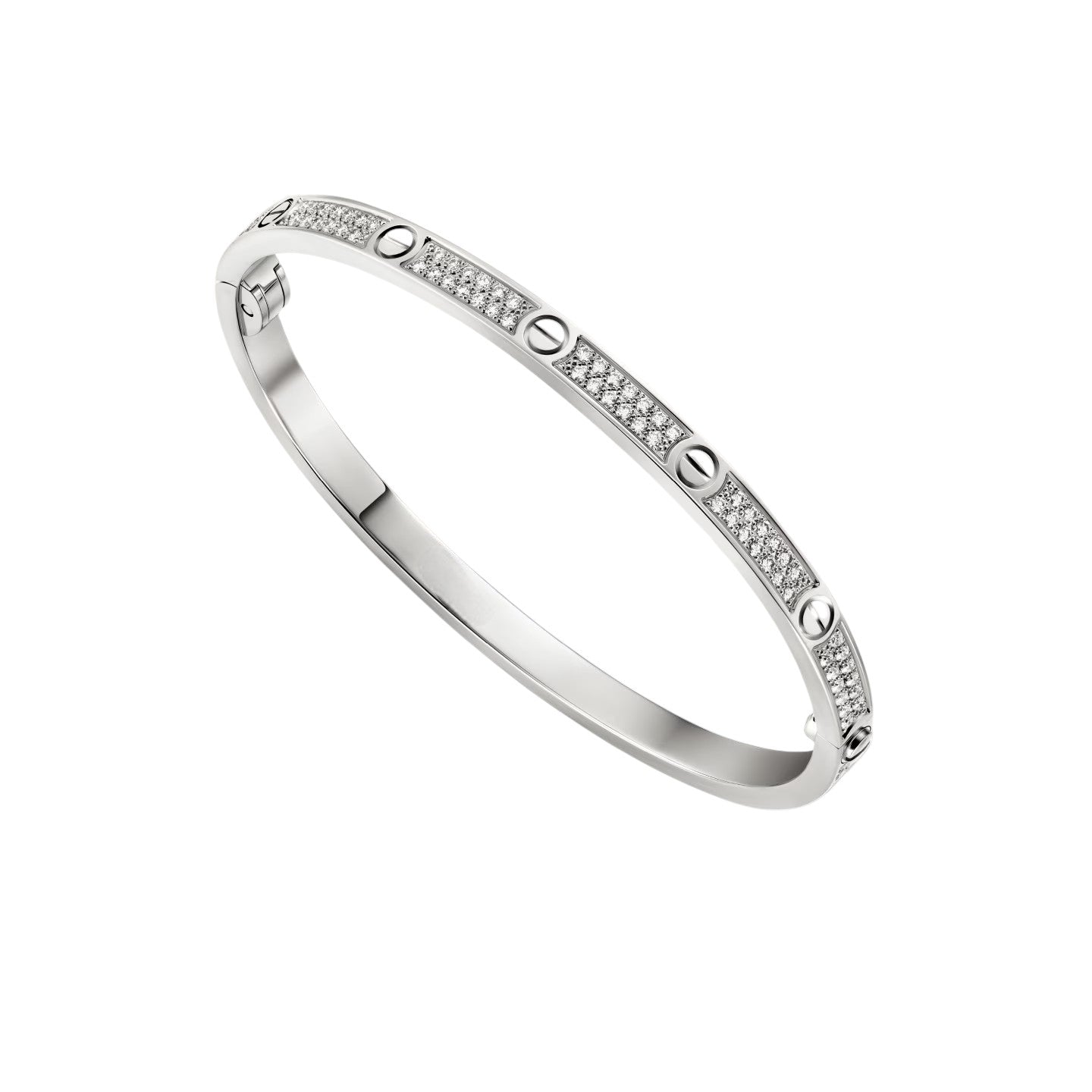 [Aetheris]KLASSISCHER 3.65MM LOVE FULL PAVE ARMBAND