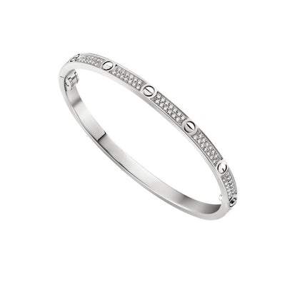 [Aetheris]KLASSISCHER 3.65MM LOVE FULL PAVE ARMBAND