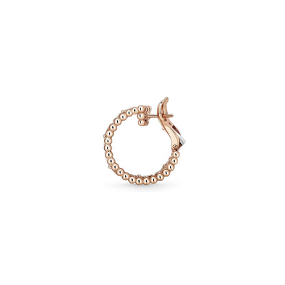 [Aetheris]KALEIDOSCOPE CLOVER HOOP EARRINGS