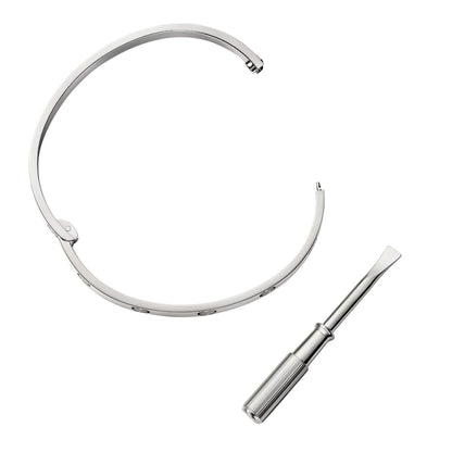 [Aetheris]CLASSIC 6.1MM LOVE SINGLE-SCREW CLOSURE BANGLE