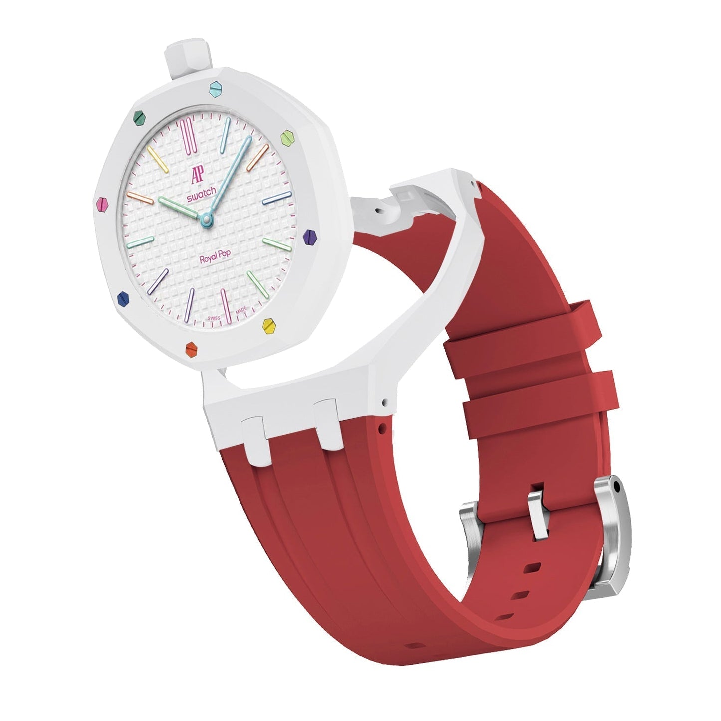 [Aetheris]Royal Oak Pop Exclusive Bioceramic Case & Silicone Strap Mix Color