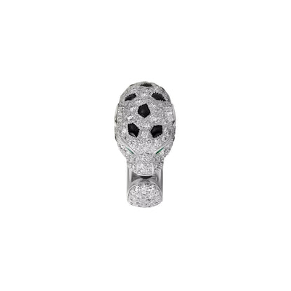 [Aetheris]PANTHÈRE DE DIAMOND HALF-PAVÉ MEDIUM RING