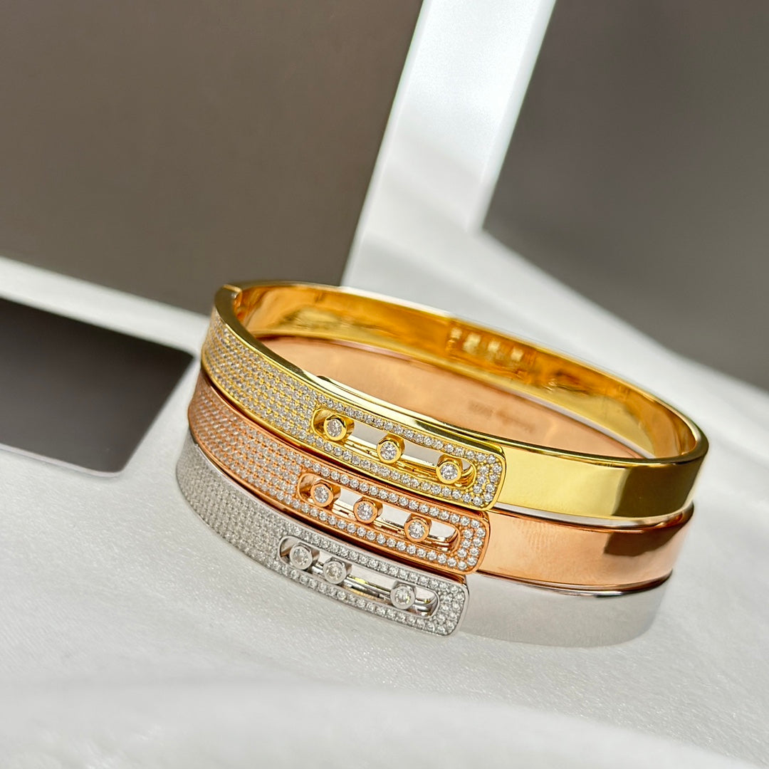[Aetheris]MOVE NOA PAVÉ DIAMOND BANGLE BRACELET