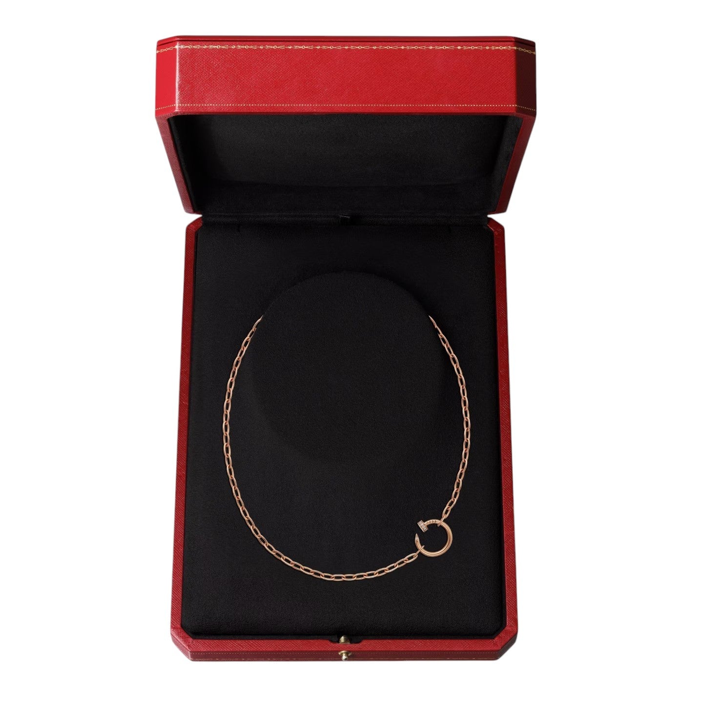 [Aetheris]CLOU DIAMOND NAIL PENDANT NECKLACE