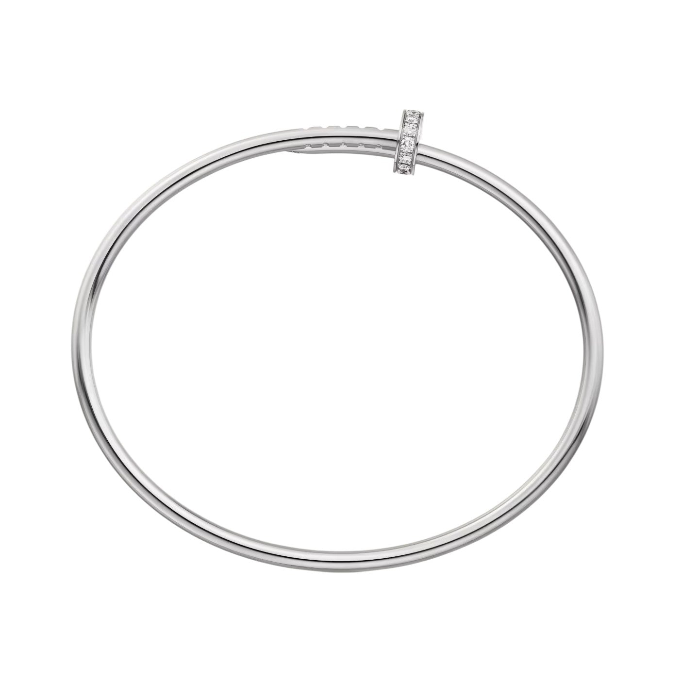[Aetheris]JUSTE UN CLOU 2.5MM SMALL MODEL DIAMOND BANGLE