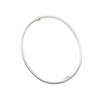 [Aetheris]CLASSIC 6.1MM LOVE SINGLE-SCREW CLOSURE BANGLE - 4-DIAMOND