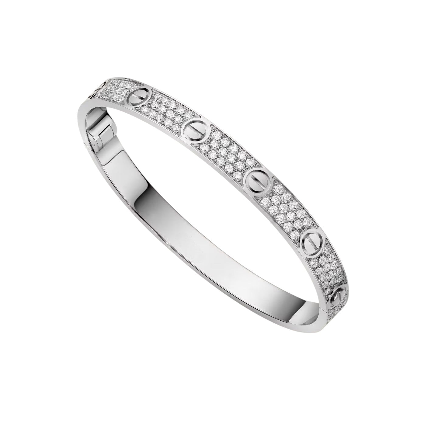 [Aetheris]CLASSIC 6.1MM LOVE BANGLE - FULL PAVÉ