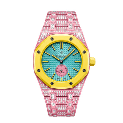 [Aetheris]Royal Oak Pop Exclusive Bioceramic Case & Bioceramic Strap Full Diamond