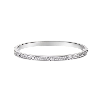[Aetheris]KLASSISCHER 3.65MM LOVE FULL PAVE ARMBAND
