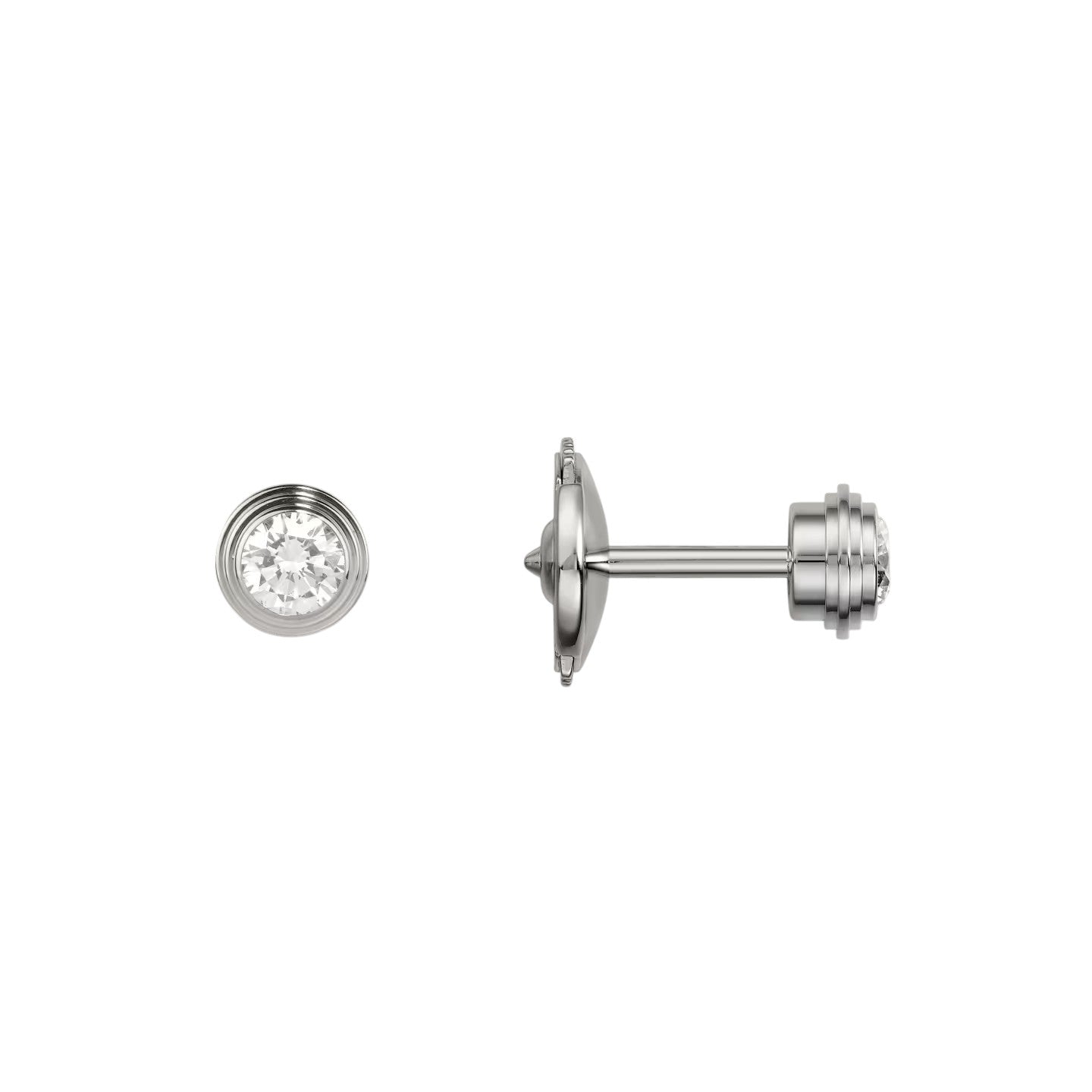 [Aetheris]D'AMOUR 5MM DIAMOND STUD EARRINGS