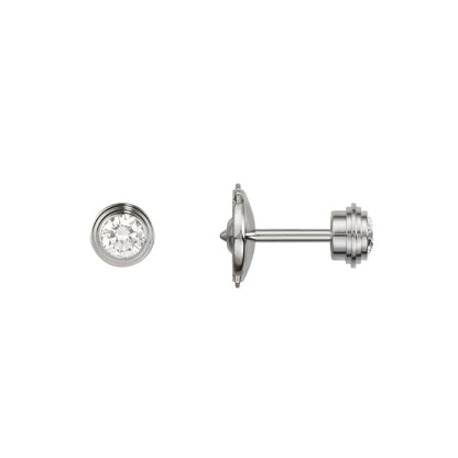[Aetheris]D'AMOUR 5MM DIAMOND STUD EARRINGS