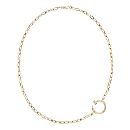 [Aetheris]CLOU DIAMOND NAIL PENDANT NECKLACE