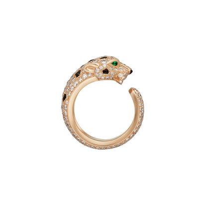 [Aetheris]PANTHÈRE DE DIAMOND HALF-PAVÉ MEDIUM RING