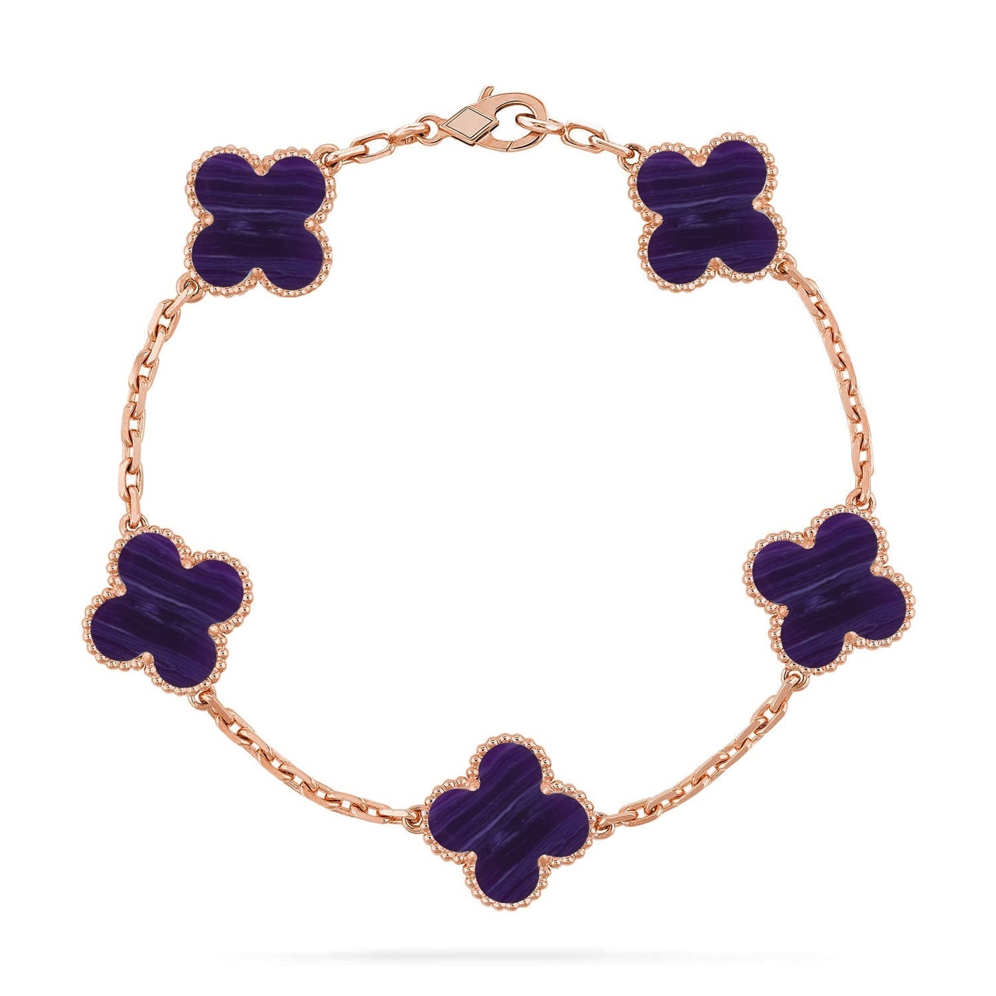 [Aetheris]GLÜCKKLEE-ARMBAND MIT 5 MOTIVEN - CHAROIT-KOLLEKTION