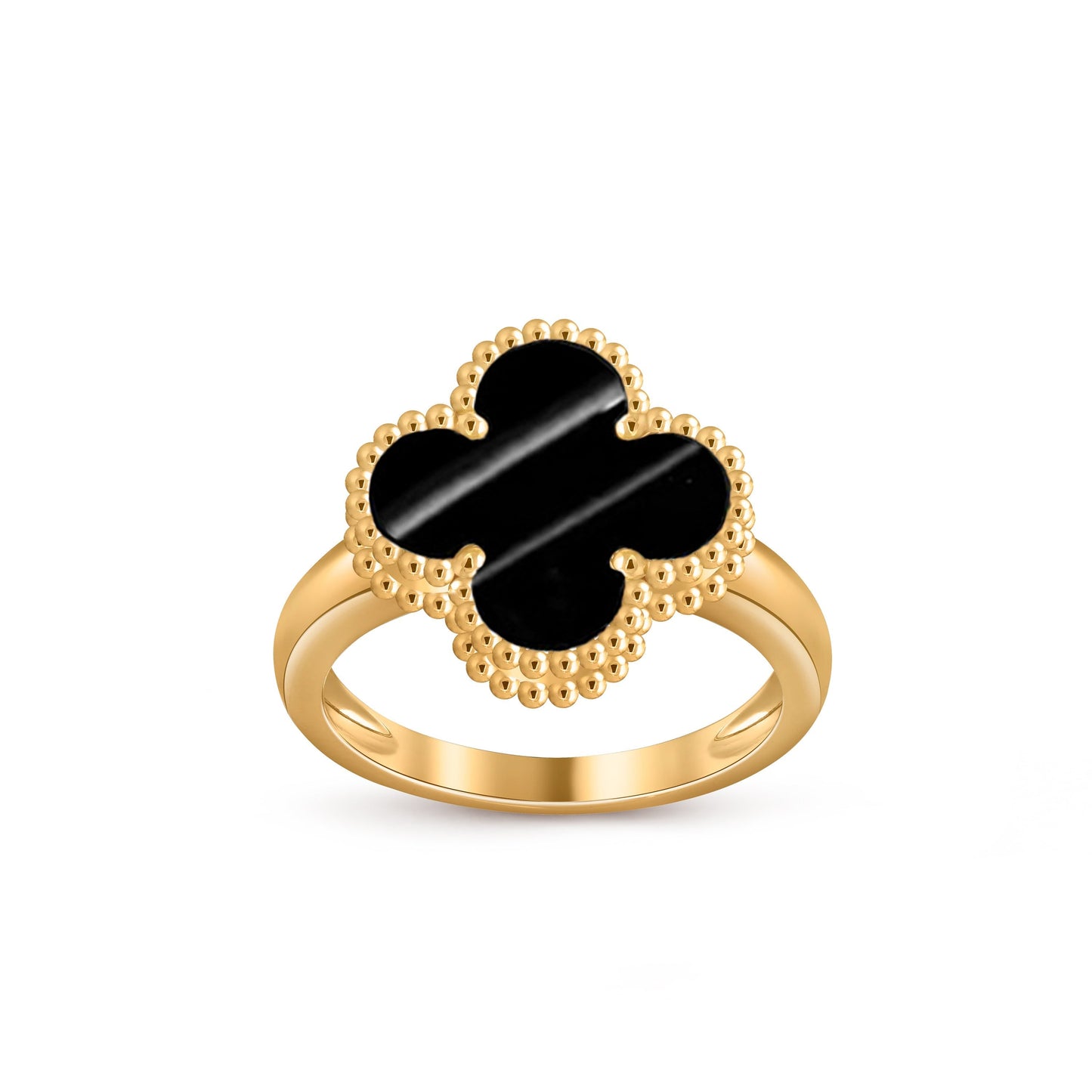 [Aetheris]LUCKY CLOVER VINTAGE GOLD RING COLLECTION