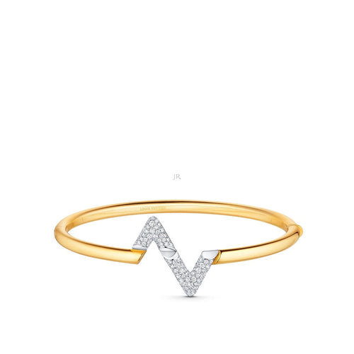 [Aetheris]VOLTE UPSITE DOWN GOLD DIAMOND BRACELET