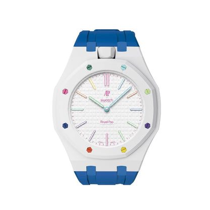 [Aetheris]Royal Oak Pop Exclusive Bioceramic Case & Silicone Strap Mix Color