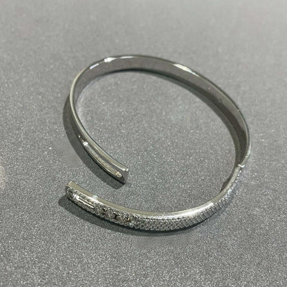 [Aetheris]MOVE NOA PAVÉ DIAMOND BANGLE BRACELET