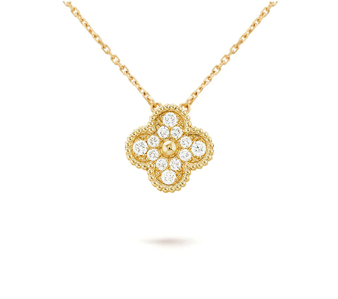 [Aetheris] 15MM KLEEBLÜTEN-DIAMANT-ANHÄNGER-KOLLEKTION