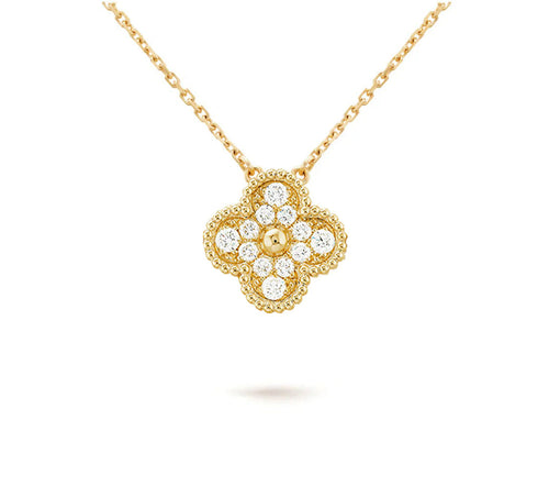 [Aetheris] 15MM KLEEBLÜTEN-DIAMANT-ANHÄNGER-KOLLEKTION