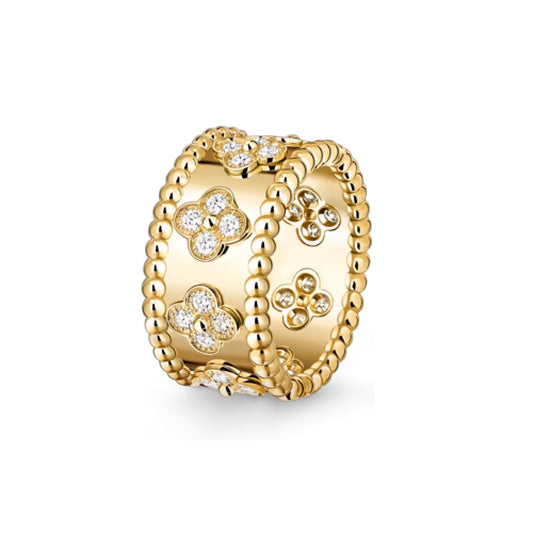 [Aetheris]KALEIDOSCOPE RADIANCE WIDE BAND RING