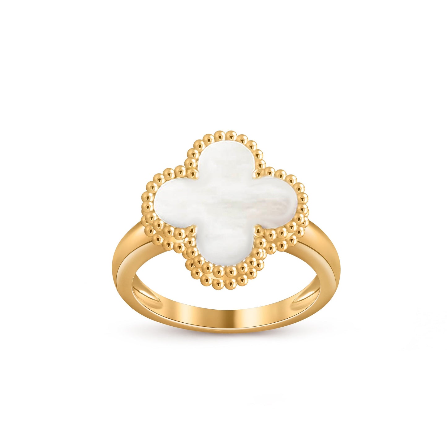 [Aetheris]LUCKY CLOVER VINTAGE GOLD RING COLLECTION