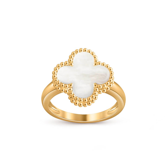 [Aetheris]LUCKY CLOVER VINTAGE GOLD RING COLLECTION