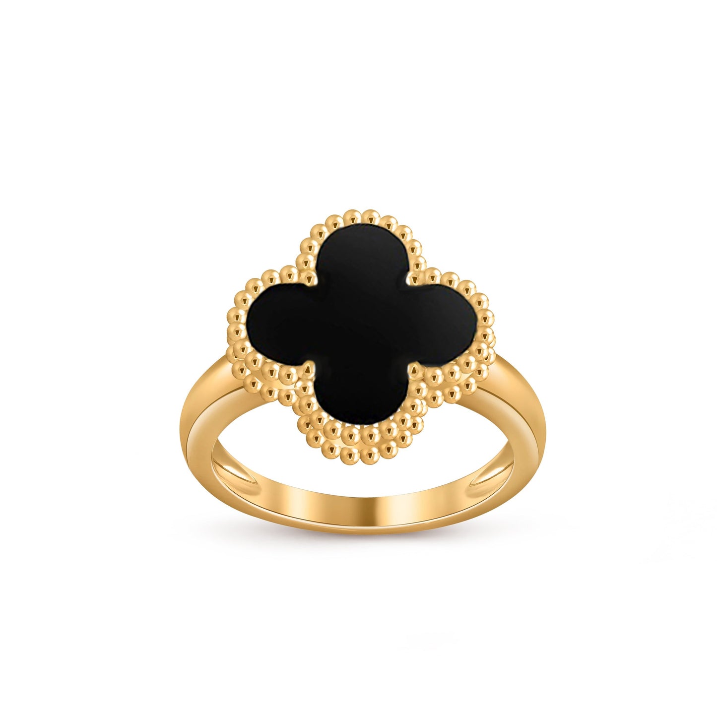 [Aetheris]LUCKY CLOVER VINTAGE GOLD RING COLLECTION