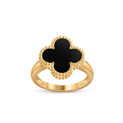 [Aetheris]LUCKY CLOVER VINTAGE GOLD RING COLLECTION