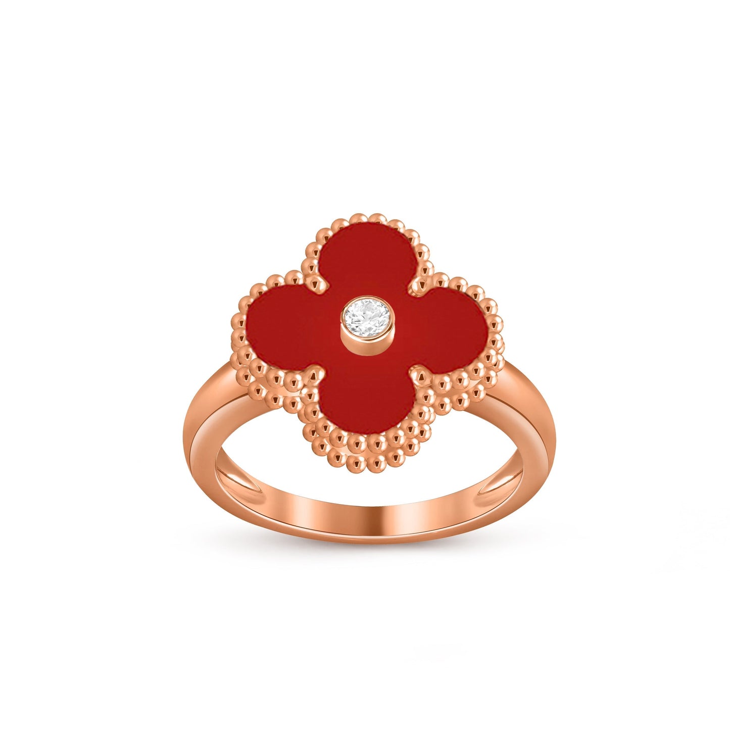 [Aetheris]KLEEBRETT-DIAMANT-AKZENT-RINGKOLLEKTION AUS ROSÉGOLD