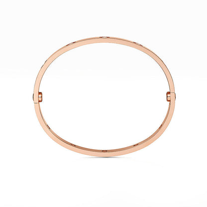 [Aetheris]KLASSISCHER 6,1MM LIEBESARMREIF – 10 DIAMANTEN