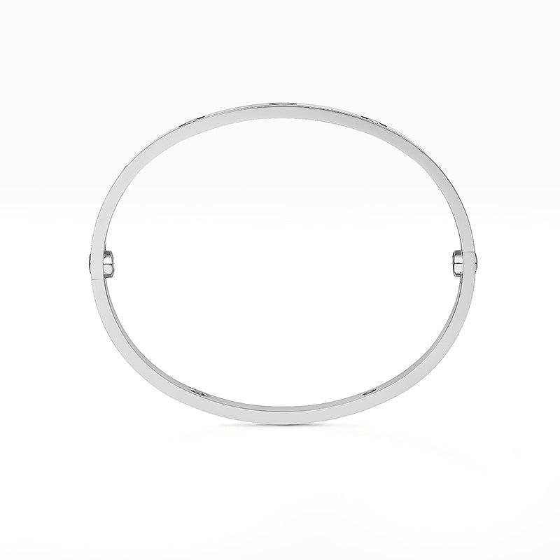 [Aetheris]KLASSISCHER 6.1MM LOVE-ARMREIF – 4 BRILLANTEN