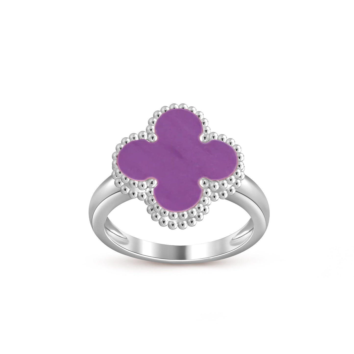 [Aetheris]LUCKY CLOVER VINTAGE WEISSGOLD-RINGKOLLEKTION