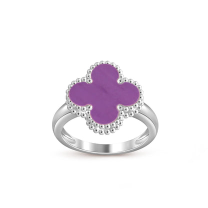 [Aetheris]LUCKY CLOVER VINTAGE WEISSGOLD-RINGKOLLEKTION
