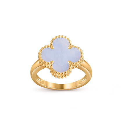 [Aetheris]LUCKY CLOVER VINTAGE GOLD RING COLLECTION