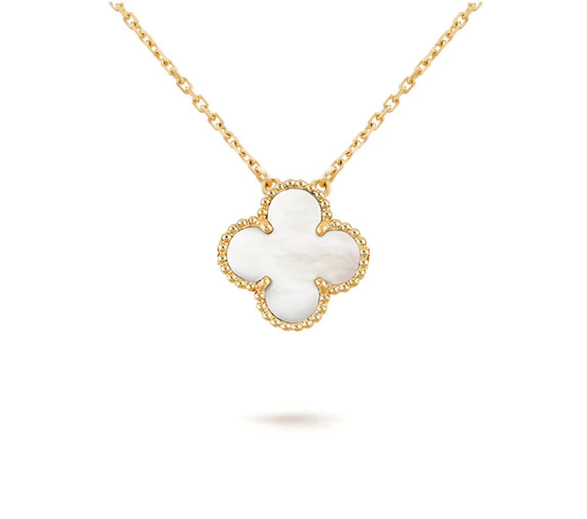 [Aetheris] 15MM KLEEBLUMEN ANHÄNGER KETTE KOLLEKTION